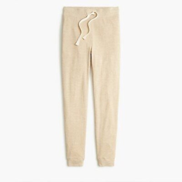 J.Crew Waffle Knit Jogger Pants - Picture 1 of 4